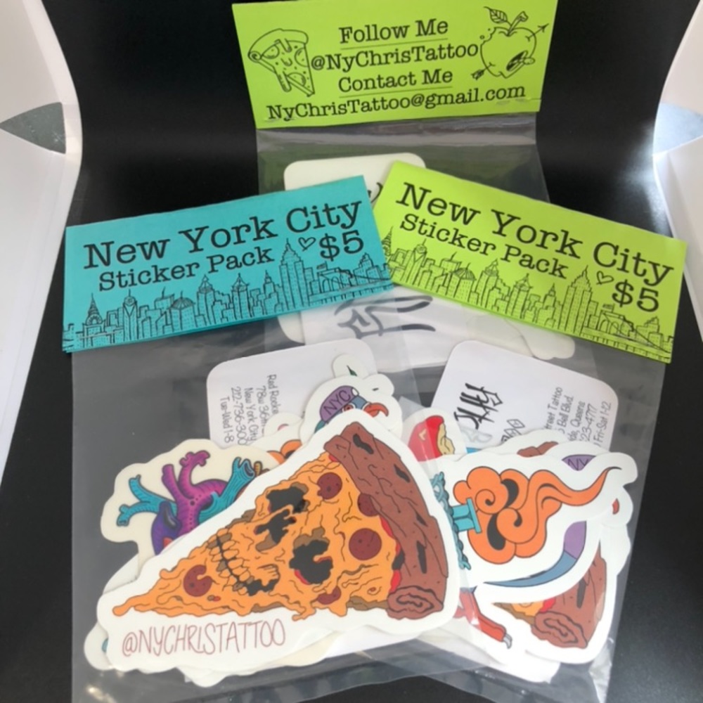 Custom NYC sticker packs